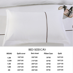 Sang trọng 100% cotton linen Comforter Bìa tấm ga trải giường thiết kế đồng bằng khách sạn bedsheet <span class=keywords><strong>bedding</strong></span> Set bán buôn giá rẻ Duvet cover Set - Product Image 5