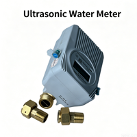 Compteur d'eau à ultrasons haute précision avec alarme de faible débit et lecture à distance LoRaWAN pour le contrôle de l'eau industrielle