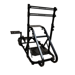 ที่ยึดหน้า<span class=keywords><strong>จอ</strong></span>ที่นั่งจำลองเกมขับรถโลหะ NBL ที่วางพวงมาลัย - Product Image 3