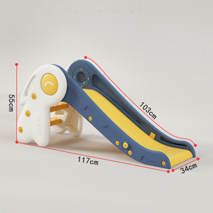 Khu nghỉ mát khách sạn Toddler PC tobogan nhựa escorrega criancas chơi Mặt đất có thể gập lại trượt trẻ em trượt Đồ chơi nhựa Slide - Product Image 6