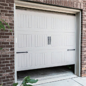 Puerta de Garaje Exterior para Casa o Villa a Precio Económico, Diseño de Puerta de Garaje Seccional Aislada Automática con Placa Superior - Product Image 4