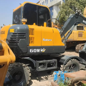 HYUNDAI R60WVS a utilisé la pelle sur pneus d'occasion de 6 tonnes à vendre - Product Image 1
