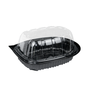 Cajas de embalaje de pollo frito especial de Acción de Gracias Contenedor de pollo asado de plástico desechable con tapa antivaho - Product Image 1
