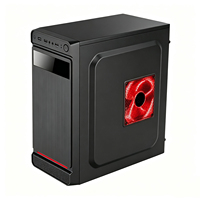 Caja de Torre para PC de Escritorio ATX Micro ATX Más Vendida, 7 Ranuras PCI, 2 HDD, 2 SSD, Soporte para Múltiples Ventiladores, Accesorios para PC de Escritorio