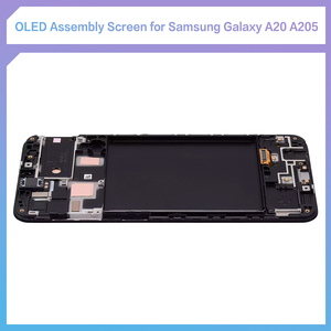 Écran tactile OLED de remplacement pour téléphone portable de 6,4 pouces, assemblage de numériseur pour <span class=keywords><strong>Samsung</strong></span> <span class=keywords><strong>A20</strong></span> A205 - Product Image 6