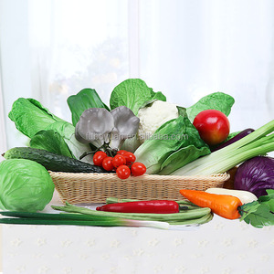 S091 magasin fenêtres affichage <span class=keywords><strong>fruits</strong></span> artificiels décoration <span class=keywords><strong>faux</strong></span> pain poisson aubergine réaliste simuler <span class=keywords><strong>fruits</strong></span> et légumes à vendre - Product Image 4