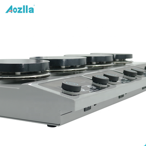 Digital Multi-posição 4 Cabeça Posição Channel Hotplate Agitador Magnético Aquecimento BARATO MAGNÉTICO STIRRER para teste químico - Product Image 5