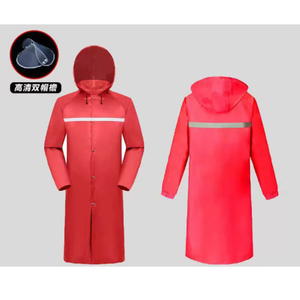 Fashion Long Rainstorm Proof Einteiliger Regenmantel für alle Männer und Frauen Adult Thick Hiking Outdoor Regenmantel - Product Image 4