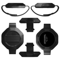 Support de tablette multifonction rotatif à 360° en ABS avec haut-parleur intégré, pliable et réglable pour iPad et smartphone