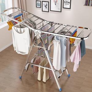 Simple Style Folding Drying <b>Rack</b> Home Salon Use Cloth <b>Rack</b> Barber Use Metal Clothes Drying <b>Rack</b> - Product Image 2