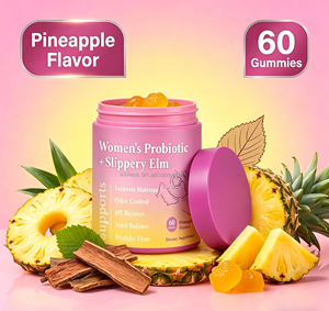 Gummies Probiotiques Féminins Marque Blanche OEM <span class=keywords><strong>avec</strong></span> Extrait d'Orme Rouge pour l'Hydratation Intime et le Soutien de la Flore Saine – Vente en Gros - Product Image 1