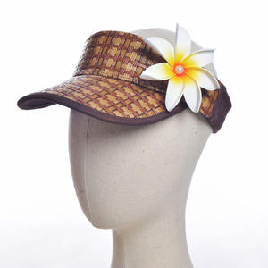 <span class=keywords><strong>Color</strong></span>é Real <span class=keywords><strong>Touch</strong></span> DIY Saw Hat Hawaiian Foam Tiare FlowerHawaiian Trucker Hat Beach Sun Hat Baseball - Product Image 5