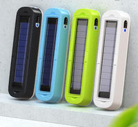 Lampe de poche LED Portable à suspendre, 40 pièces, lampe-torche solaire 2v pour Camp, Rechargeable, avec batterie externe