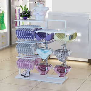 Kainice Giá Trưng Bày Quần Áo Bằng Kim Loại Tùy Chỉnh Giá Treo Bikini Giá Trưng Bày Đồ Lót Hai Mặt Cho Cửa Hàng Đồ Lót - Product Image 4