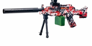 Pistola Gel completamente automatica a caldo Ak47 <span class=keywords><strong>Uzi</strong></span> M416 M4 Blaster pistola elettrica Splatter - Product Image 3
