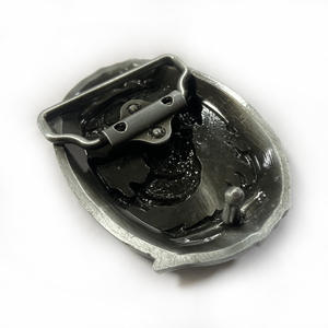 Hebillas de vaquero occidental de diseño vintage Hebilla de cinturón de forma ovalada de lobo de aleación de zinc para cinturón de cuero o accesorios de ropa - Product Image 5