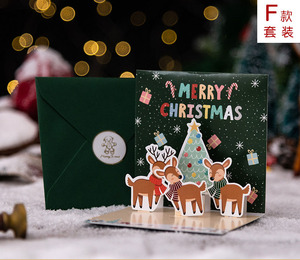 Cartes de voeux de Noël 3d Pop Up vente en gros - Product Image 6
