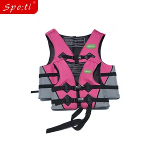Детский неопреновый спасательный жилет с принтом на заказ, детский купальный костюм, безопасный морской жилет для плавания для детей
