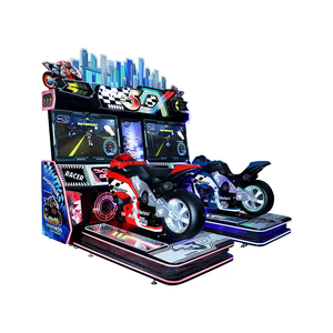 เครื่องเกมอาร์เคดหยอดเหรียญสำหรับศูนย์เกมส์ 2 ผู้เล่น 5 Dx เครื่องขับขี่มอเตอร์ไซค์ - Product Image 3