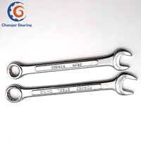 Outils de réparation à main de fabrication professionnelle clé combinée Double clé ouverte