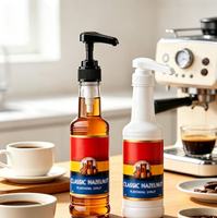 Bomba dosificadora de jarabe de 5 ml con rosca 28/400 28/410, dispensador de jarabe de café Monin, boquilla de presión, bomba de jarabe de plástico personalizada