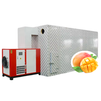 Hoog rendement roestvrijstalen pomp elektrische mango droger fruitdehydrator volautomatische droogapparatuur fabriek groothandel