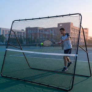 <strong>Tennis</strong> Net Rebounder <strong>Wall</strong> Portable Pickleball Net for Training Durable Steel Multi-Sport Rebound Practice <strong>Wall</strong> for Backyard - Product Image 3