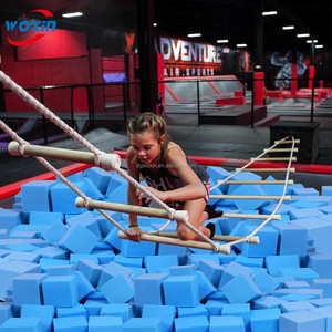 Blocs de <span class=keywords><strong>mousse</strong></span> Woxin de grande taille 15x15x15cm <span class=keywords><strong>pour</strong></span> enfants, parc de <span class=keywords><strong>trampoline</strong></span> extérieur, <span class=keywords><strong>protection</strong></span> murale en éponge - Product Image 1