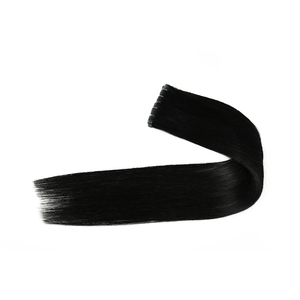 Nouvelle technologie injectée, couleur naturelle, extensions de cheveux invisibles extra longues, cuticules alignées, cheveux vierges Remy, 22 pouces, fabrication à la machine - Product Image 4