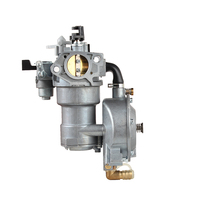 GX390 Carburateur double carburant Pompe à eau Moteur Auto Switching Gasoline NG Conversion Kit for Generator Parts YQP27A-LPG 190F 13HP