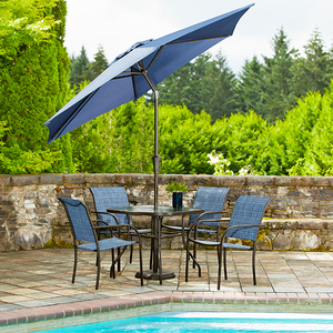 <span class=keywords><strong>Fauteuil</strong></span> de jardin moderne <span class=keywords><strong>confortable</strong></span> et respirant en tissu textilène, cadre en métal robuste, empilable, pour villa, cour, patio - Product Image 2