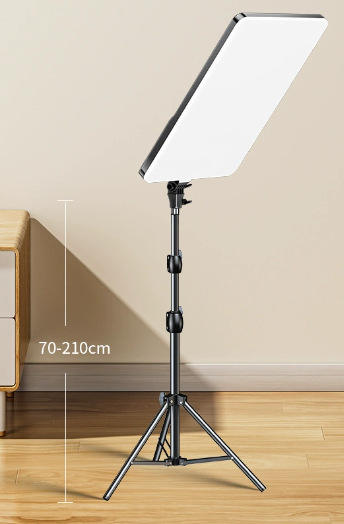 Panneau lumineux plat extra large de 24 pouces + pied de sol de 2 m