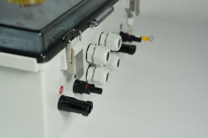 ตัวเชื่อมต่อ ตัวป้องกันไฟกระชาก ตัวล็อค ตัวบ่งชี้สถานะ พลาสติก DC IP65 กล่องรวมสายไฟแผงโซลาร์เซลล์ - Product Image 6