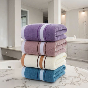 Set di asciugamani in cotone a righe <span class=keywords><strong>asciugamano</strong></span> <span class=keywords><strong>da</strong></span> <span class=keywords><strong>bagno</strong></span> <span class=keywords><strong>grande</strong></span> e spesso asciugamani <span class=keywords><strong>da</strong></span> <span class=keywords><strong>bagno</strong></span> per adulti - Product Image 6