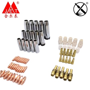 Pirinç lehimleme malzemeleri MB24 bakır kaynak aksesuarları MIG kaynak meşale için 24KD gaz ağzı - Product Image 5