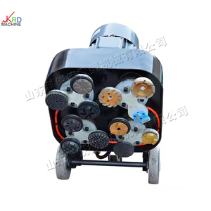 Meuleuse de sol en béton de 500/600/640/740mm de large meuleuse de sol humide et sec Machine de détartrage de plaque d'acier à 12 têtes - Product Image 2