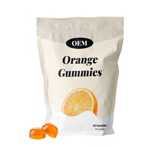 Gomitas de Naranja Orgánicas, Fórmula Personalizada OEM, Sin OMG, Veganas, Marca Privada B2B - Product Image 1