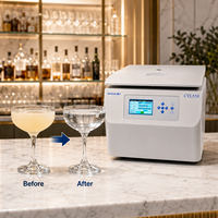 Centrífuga Profesional para Clarificación de Cócteles Cenlee CT550, Equipo de Alta Capacidad de 3000 ml para Bares, Restaurantes y Mixólogos