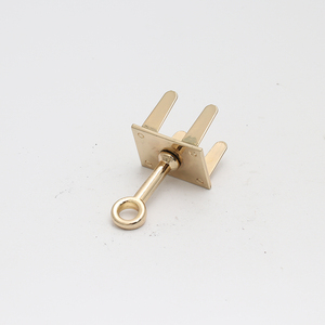 Hot bán an ninh thời trang đa mục đích kim loại vuông lật khóa Clasp đóng cửa lần lượt ổ khóa Twist nút clip khóa cho túi xách - Product Image 4