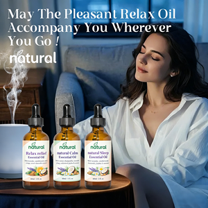 Diffuseur d'huiles essentielles 100% naturelles et biologiques, mélange d'aromathérapie à la lavande et au bois de santal <span class=keywords><strong>pour</strong></span> la relaxation, le soulagement du stress et l'amélioration du sommeil - Product Image 2