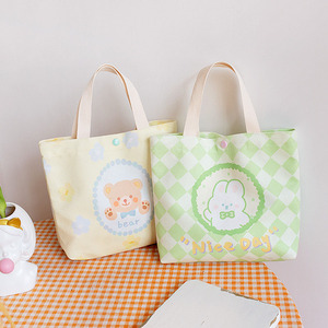 Dessin animé <span class=keywords><strong>sac</strong></span> fourre-tout toile école filles mignon concepteur mode fantaisie sacs à main en gros pas cher <span class=keywords><strong>sac</strong></span> à main à la mode sacs à main 2024 - Product Image 2