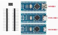 Placa de Desarrollo Nano V3.0 de Fábrica GGDX con Chip CH340, Compatible con Atmega328P, Paquete SMD para Sistema Operativo Linux e IDE
