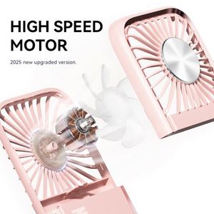 Mini Wearable Personal Fan USB Rechargeable Foldable Lightweight Travel Handheld Air Cooler - Product Image 4