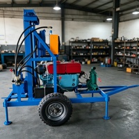 Petite foreuse hydraulique légère pour puits d'eau avec contrôle de forage flexible pour puits résidentiels