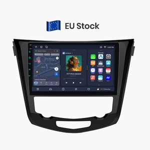 Autoradio Android Junsun 9 pouces avec Carplay et Bluetooth pour Nissan Qashqai 2 X-Trail 3 T32 2013-2017, système de navigation GPS auto - Product Image 1