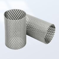 Filtre à eau double couche personnalisé en treillis métallique tissé 304 316 pour tamisage de tuyaux