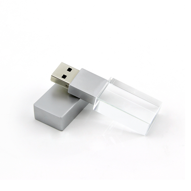 Metal Glass Usb 2.0 Flash Drive 8gb 16gb Wholesale