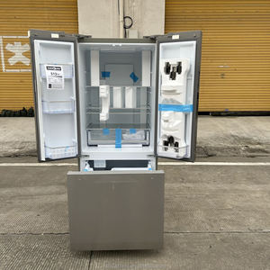 Réfrigérateur multi-<span class=keywords><strong>portes</strong></span> <span class=keywords><strong>LG</strong></span> HUAZOS 220V 495L en acier inoxydable noir et argent, avec technologie Inverter et système No Frost à refroidissement par air - Product Image 3