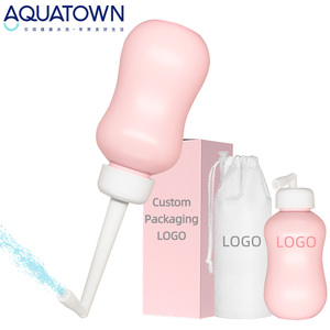 Buy 300ml Travel Bidet Sprayer Customizable Retractable Nozzle Portable Bidet Shattaf Peri Bottle For Postpartum Care