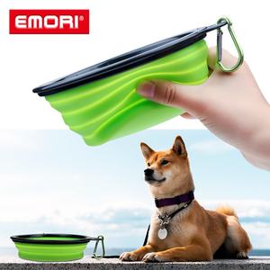 Eco Friendly Silicone Collapsible Dog <b>Bowl</b> Portable Pets Water and Food <b>Bowl</b> for Traveling, Walking, Parking - Product Image 3
